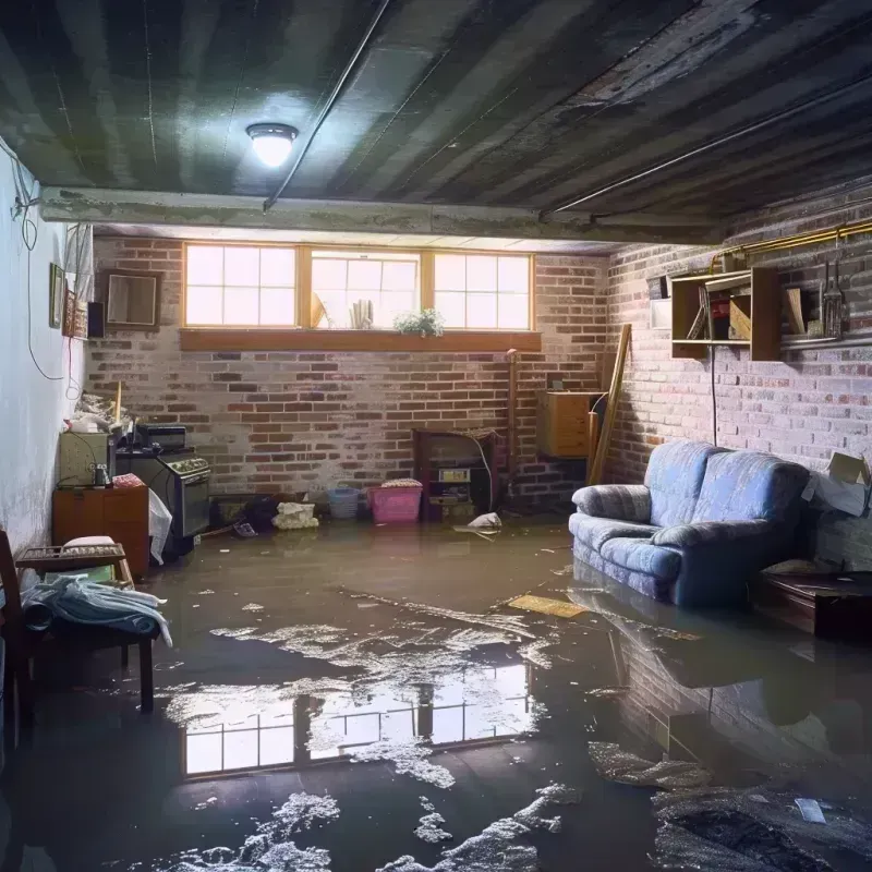 Flooded Basement Cleanup in La Coste, TX